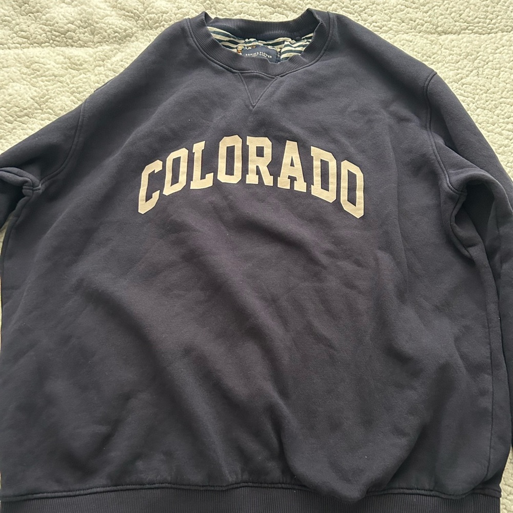 Colorado Navy Blue Sweatshirt